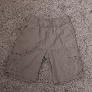 The Childrens Place Shorts Boys Size 10 Beige Pull On Cargo Elastic Adjustable